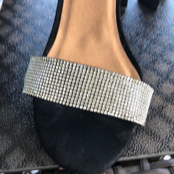 Daisy Fuentes Rhinestone Strappy heels- Size 11 - Picture 4 of 6